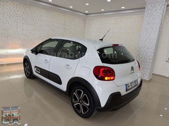 2024 MODEL 43 BİN KM CİTROEN C-3 FAR VE YAĞMUR SENSÖRLÜ