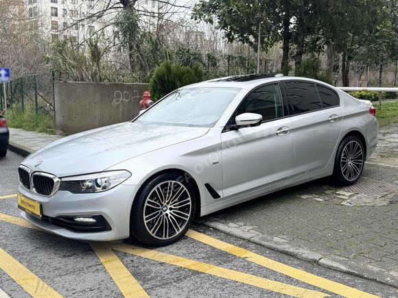 BOYASIZ 18 ÇIKŞ BMW 520i SPORTLİNE+KÖR NOKTA+NEX100+TABA