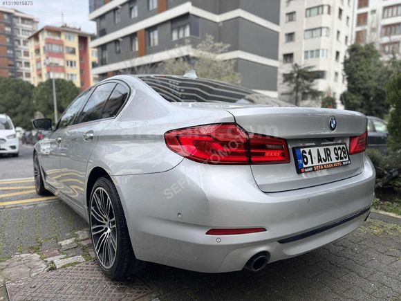 BOYASIZ 18 ÇIKŞ BMW 520i SPORTLİNE+KÖR NOKTA+NEX100+TABA