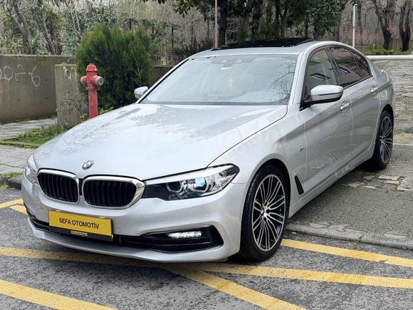 BOYASIZ 18 ÇIKŞ BMW 520i SPORTLİNE+KÖR NOKTA+NEX100+TABA