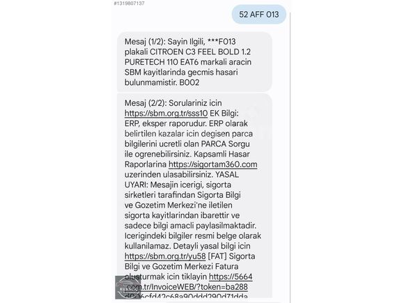 KUBALİÇ DEN 2024 MODEL C3 1.2 PureTech Feel Bold EAT6