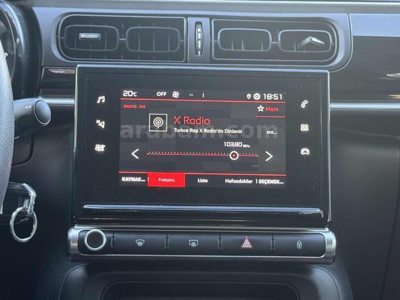 KREDİ KARTINA 12 AY TAKSİT+C3 2020+OTOMATİK+FEEL+94 BİN KM