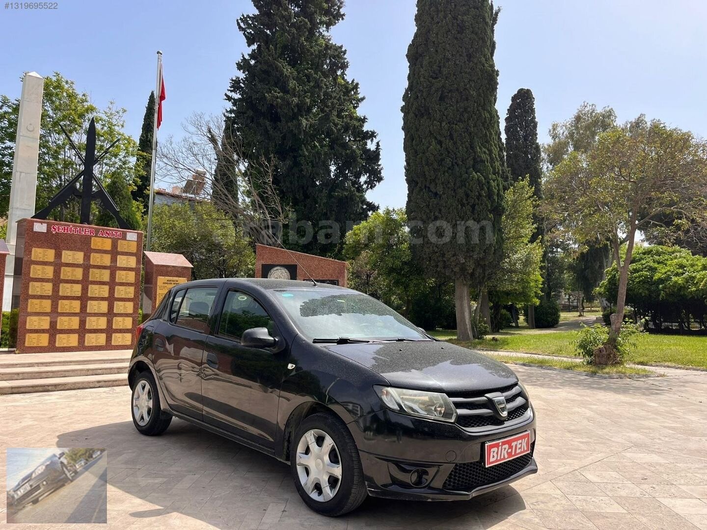 Galeriden Dacia Sandero 1.2 Ambiance 2016 Model Aydın 235.000 km Siyah 3