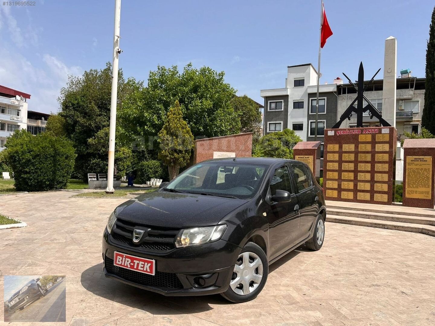 Galeriden Dacia Sandero 1.2 Ambiance 2016 Model Aydın 235.000 km Siyah 2