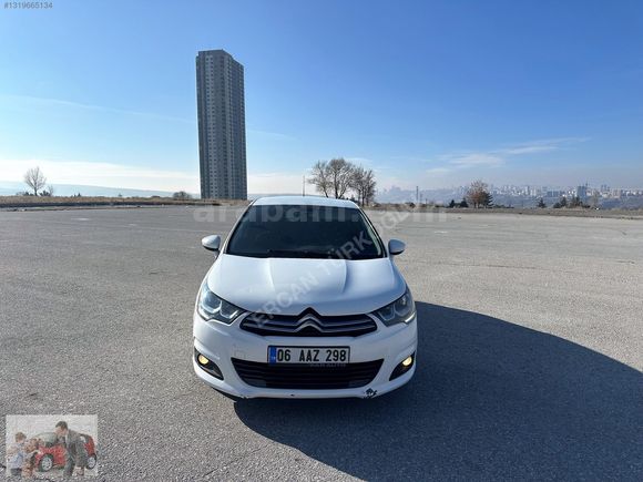 2016 CITROEN C4 COMFORT PLUS 1.6 HDI 92 BG BAKIMLI MASRAFSIZ !!!