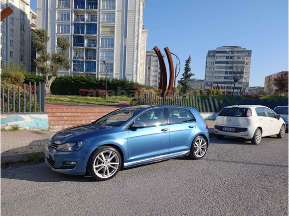 Sahibinden Volkswagen Golf 1.6 TDi BlueMotion Comfortline 2016 Model İstanbul 104.250 km Mavi