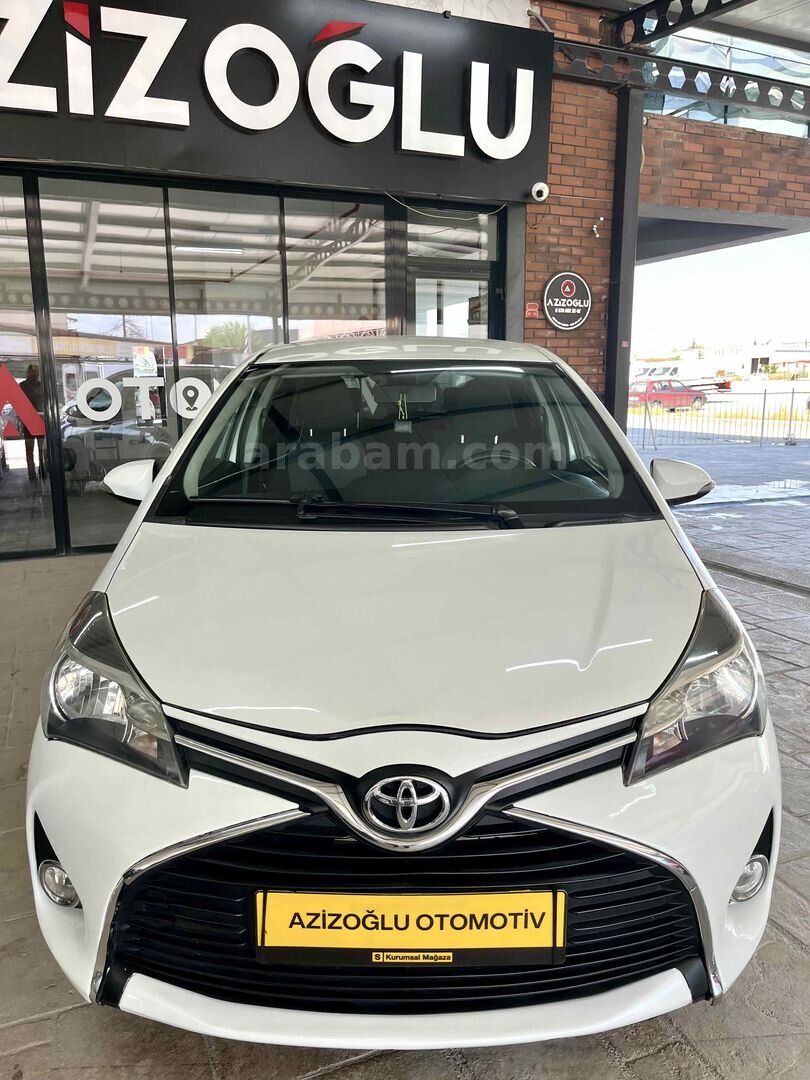 Galeriden Toyota Yaris 1.33 Fun Special 2015 Model Eskişehir 149.500 km Beyaz 2