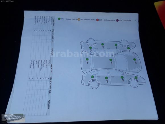 2016 Egea1.3 Multijet Urban Hatchback ORJINAL BOYASIZ 98 BİN KM