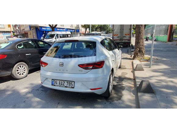 Sahibinden Seat Leon 1.6 TDI Style 2017 Model İstanbul 142.000 km Beyaz