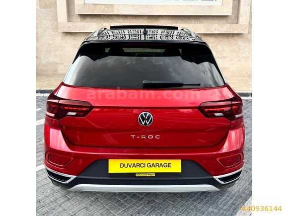 "DUVARCI" VW T-ROC STYLE 2023 45.000 KM BOYASIZ TRAMERSİZ