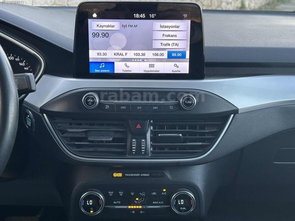 2020 FOCUS TİTANİUM 1.5TDCİ BOYASIZ DEĞİŞENSİZ