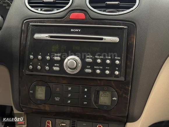 "2006 FORD FOCUS 1.6 TDCI GHİA' DEĞİŞENSİZ -'İÇİ BEJ'-EMSALSİZ