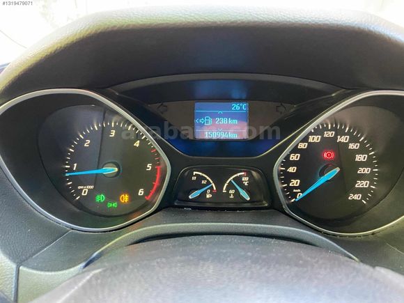2012 FORD FOCUS 1.6 TDCI TREND X DEĞİŞENSİZ 150.000 KM DE