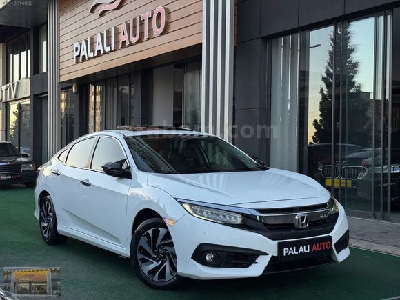 2019-CİVİC 1.6i-VTEC ECO EXECUTİVE Sunroof+KeylesGo+Deri+BOYASIZ