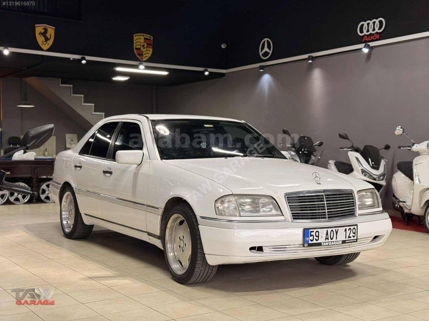 メル刈様 Galeriden Mercedes - Benz C 180 Elegance 1995 Model Tekirdağ