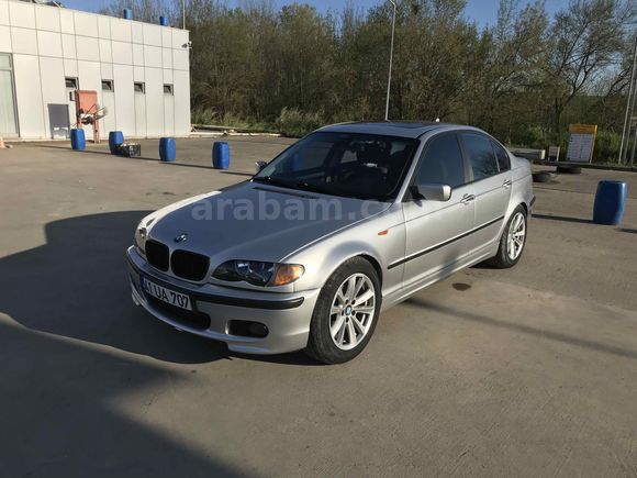Sahibinden BMW 3 Serisi 318i Standart 2003 Model  207.000 km Gri (Gümüş)