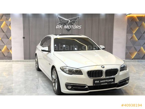 2016 BMW 5.20İ EXECUTİVE LUXURY LİNE+VAKUM+NBT+HAYALET+DERİ+ISIT