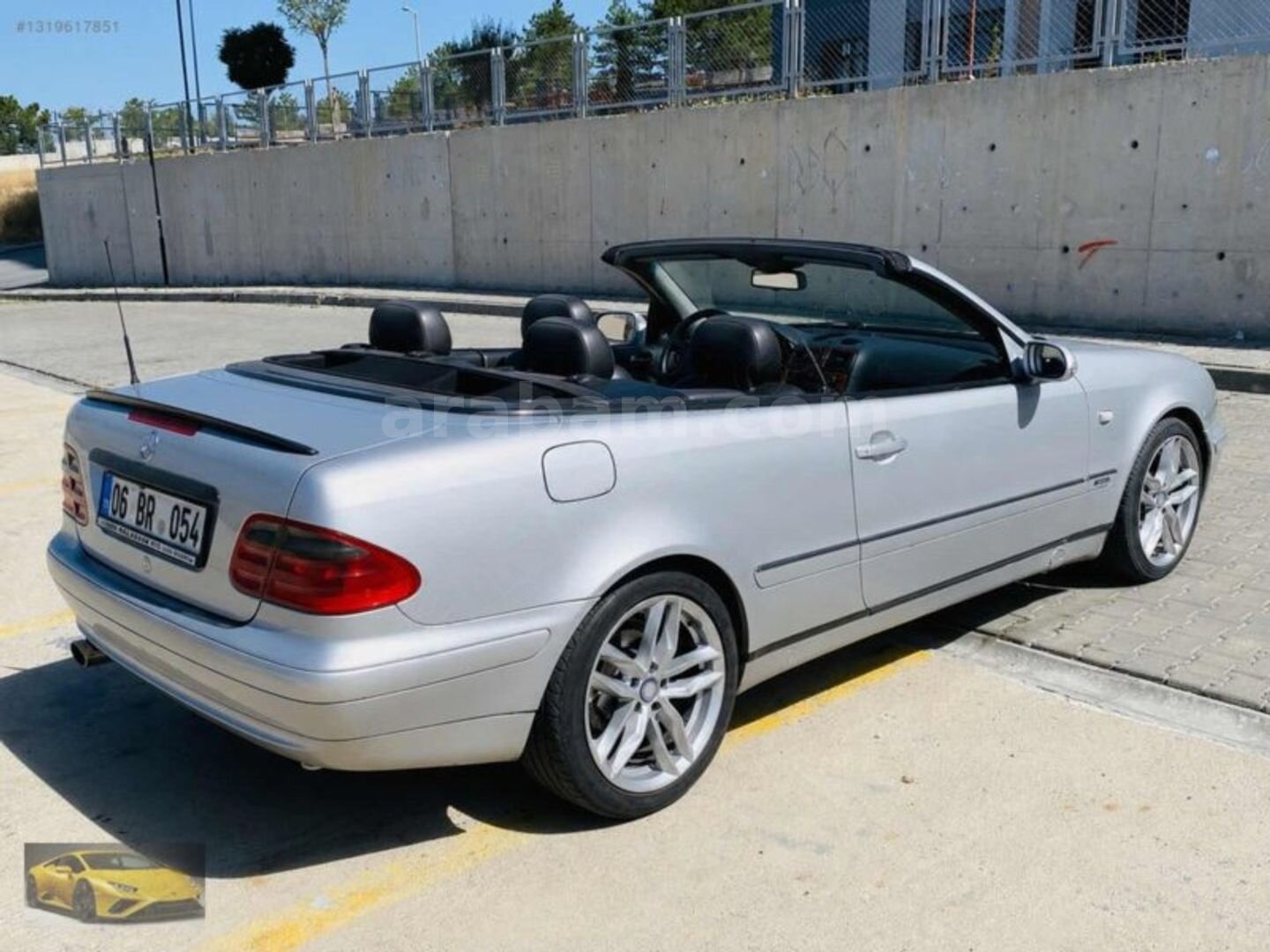 Galeriden Mercedes - Benz CLK 200 1998 Model Ankara 325.000 km Gri 5