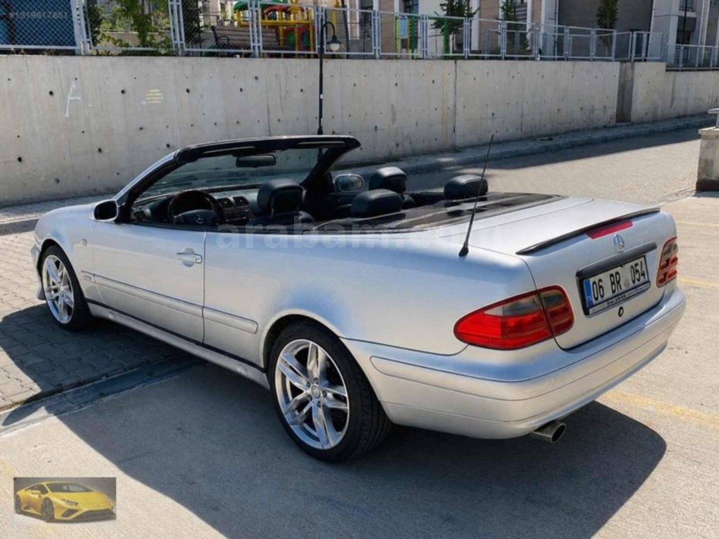 Galeriden Mercedes - Benz CLK 200 1998 Model Ankara 325.000 km Gri 4
