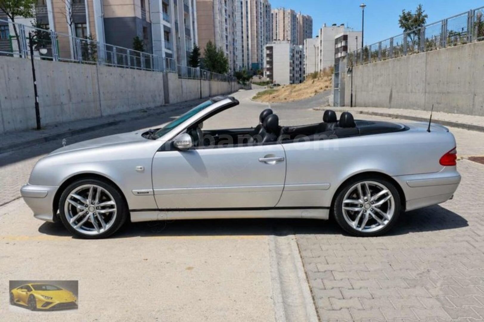 Galeriden Mercedes - Benz CLK 200 1998 Model Ankara 325.000 km Gri 6