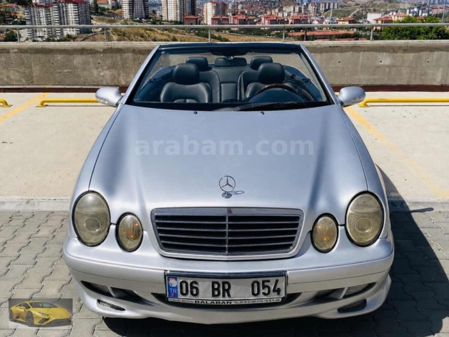 Galeriden Mercedes - Benz CLK 200 1998 Model Ankara 325.000 km Gri 3