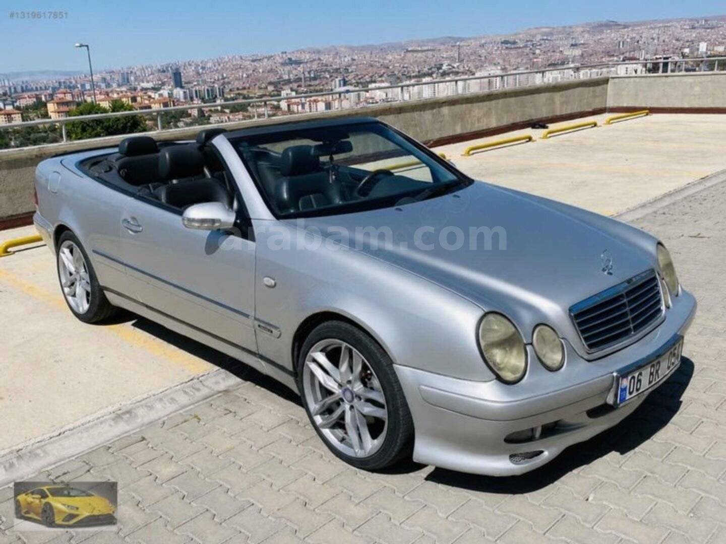 Galeriden Mercedes - Benz CLK 200 1998 Model Ankara 325.000 km Gri 1