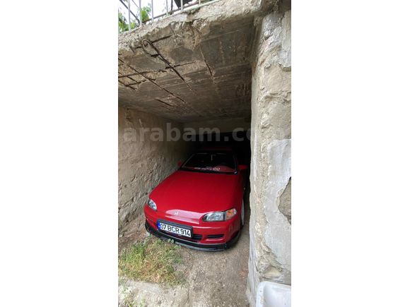 Sahibinden Honda Civic 1.5 EX 1995 Model  148.000 km Kırmızı