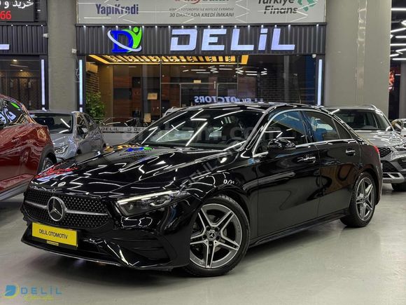 DELİL'DEN 2023 MERCEDES A200 AMG SİYAH/TABA DÖŞEME/41.000KM