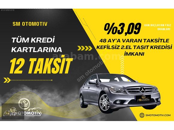 167.000 KM! C180 'AMG' KOMPRESSOR! SUNROOF! 24AY SENET-K.KARTI