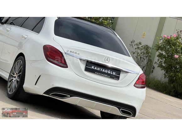 2015 C-200 d BLUETEC AMG BURMESTER+19 JANT+KÖR NOKTA+NAVİGASYON