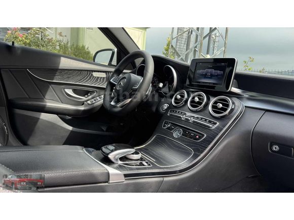 2015 C-200 d BLUETEC AMG BURMESTER+19 JANT+KÖR NOKTA+NAVİGASYON