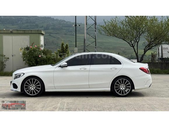 2015 C-200 d BLUETEC AMG BURMESTER+19 JANT+KÖR NOKTA+NAVİGASYON