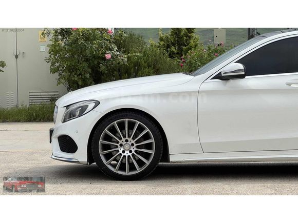 2015 C-200 d BLUETEC AMG BURMESTER+19 JANT+KÖR NOKTA+NAVİGASYON