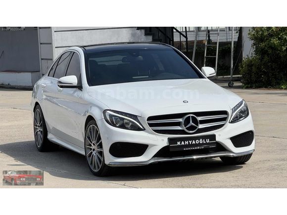 2015 C-200 d BLUETEC AMG BURMESTER+19 JANT+KÖR NOKTA+NAVİGASYON