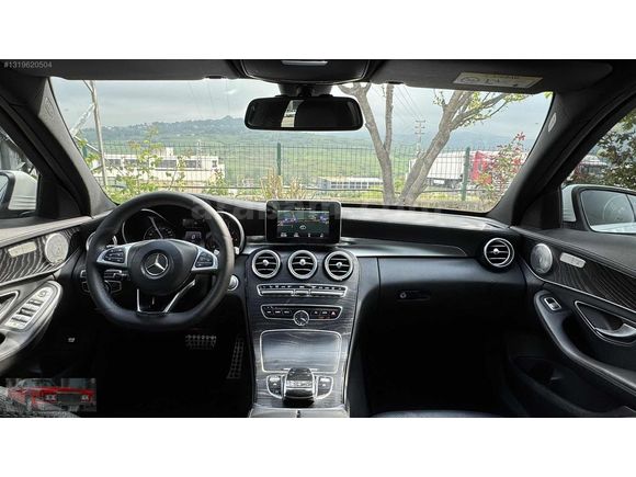 2015 C-200 d BLUETEC AMG BURMESTER+19 JANT+KÖR NOKTA+NAVİGASYON