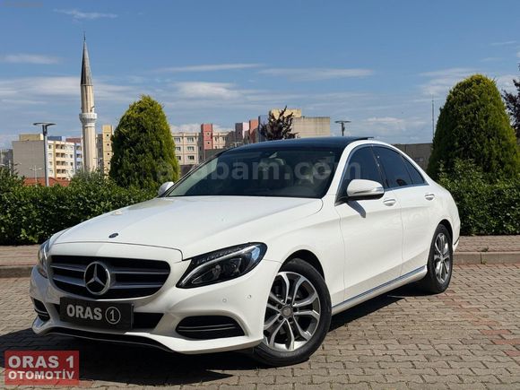 ORAS1 2015 MERCEDES C 200 D CAM TAVAN-ELEKTRİKLİ BAGAJ-KEYLESS
