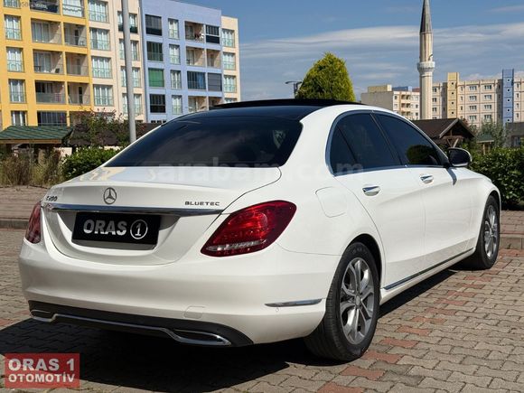 ORAS1 2015 MERCEDES C 200 D CAM TAVAN-ELEKTRİKLİ BAGAJ-KEYLESS