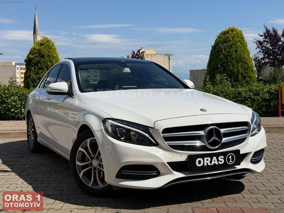 ORAS1 2015 MERCEDES C 200 D CAM TAVAN-ELEKTRİKLİ BAGAJ-KEYLESS