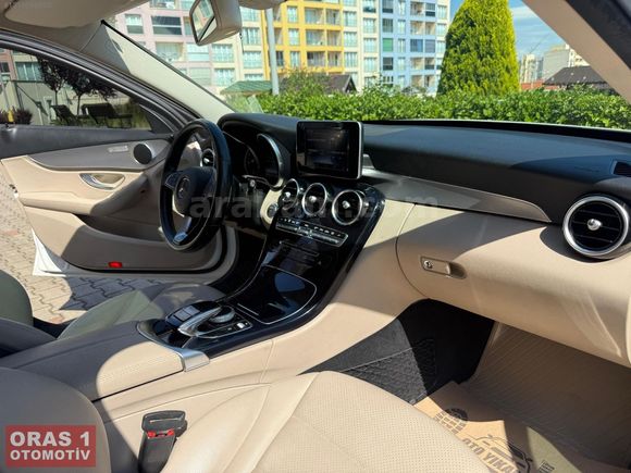 ORAS1 2015 MERCEDES C 200 D CAM TAVAN-ELEKTRİKLİ BAGAJ-KEYLESS