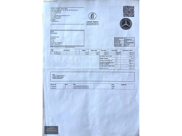 2000 MODEL MERCEDES-BENZ C200 KOMPRESOR AVANGARD AĞIR BAKIM YENİ