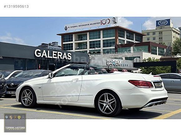 TOPRAK MOTORS İSTANBUL'DAN MERCEDES E 250 CGI CABRİO
