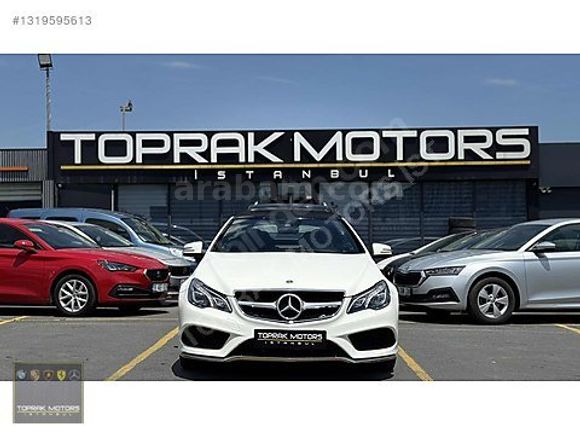 TOPRAK MOTORS İSTANBUL'DAN MERCEDES E 250 CGI CABRİO
