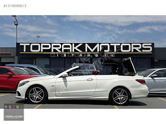 TOPRAK MOTORS İSTANBUL'DAN MERCEDES E 250 CGI CABRİO