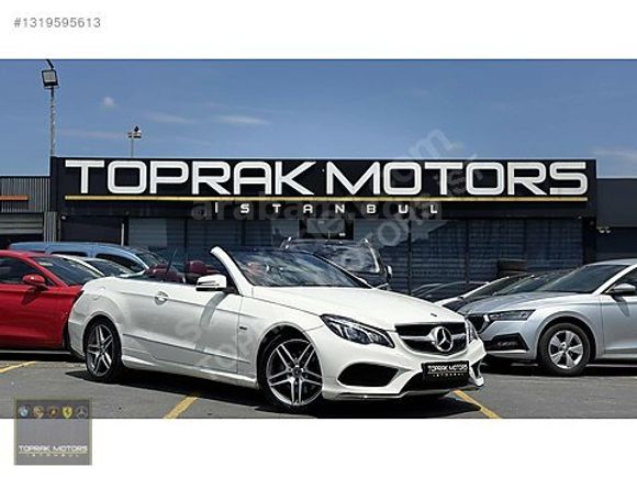 TOPRAK MOTORS İSTANBUL'DAN MERCEDES E 250 CGI CABRİO
