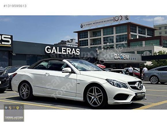 TOPRAK MOTORS İSTANBUL'DAN MERCEDES E 250 CGI CABRİO
