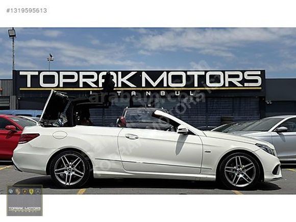 TOPRAK MOTORS İSTANBUL'DAN MERCEDES E 250 CGI CABRİO