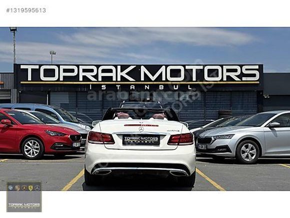 TOPRAK MOTORS İSTANBUL'DAN MERCEDES E 250 CGI CABRİO