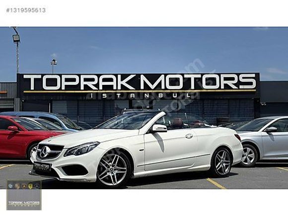 TOPRAK MOTORS İSTANBUL'DAN MERCEDES E 250 CGI CABRİO