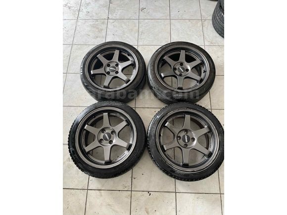 16inç 4x100 VOLKS RACİNG TE37 JANT LASTİK