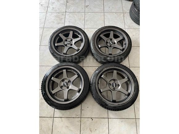16inç 4x100 VOLKS RACİNG TE37 JANT LASTİK